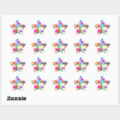 Fun Puzzle Ster Sticker (Vel)