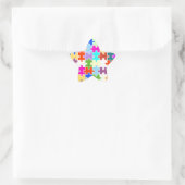Fun Puzzle Ster Sticker (Tas)