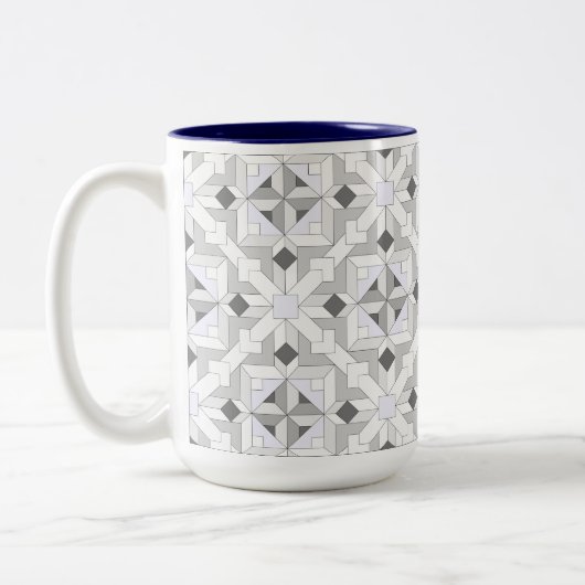 Fun Quilt 2 - Patterned Coffee Mok (Links)