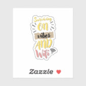 Fun Quote Sticker  (Feuille)