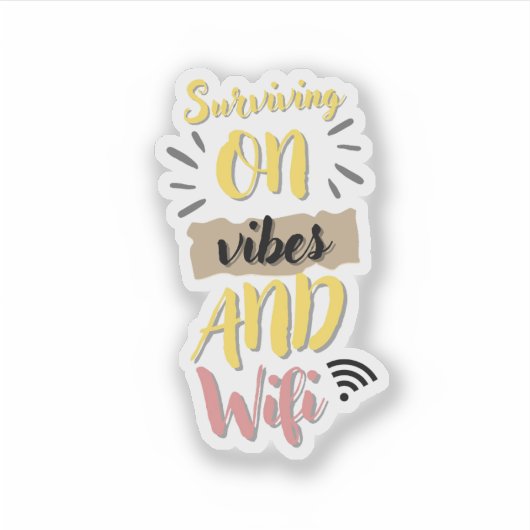 Fun Quote Sticker  (Devant)