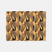 Fun Racing Greyhound Abstracte Fleece Blanket Deken (Voorkant (Horizontaal))