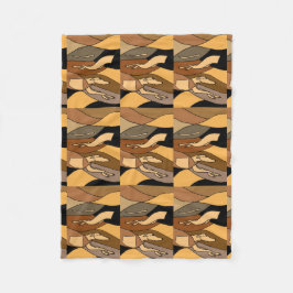 Fun Racing Greyhound Abstracte Fleece Blanket Deken