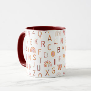 Fun Rainbow Alphabet Pattern Mok