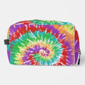 Fun Rainbow Coloris Retro Tie Tee Toiletry Sac (Recto)