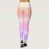 Fun Rainbow kleurige tie Dye-Leggings Leggings (Achterkant)