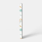 Fun Rainbow & Rain Cloud Pattern Samsung Galaxy Hoesje (Linkerkant)