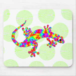 Fun Rainbow Salamander Mousepad Muismat
