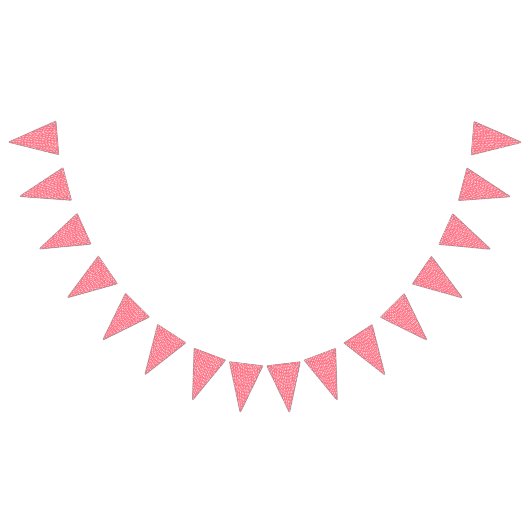 Fun Raspberry Pink Abstract Pattern Kids Verjaarda Vlaggetjes (Alle)