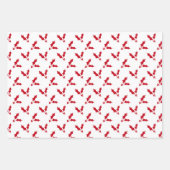 Fun Red Christmas Mix Inpakpapier Vel (Voorkant)