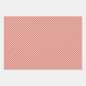 Fun Red Green Yellow Abstract Pine Tree Patroon Inpakpapier Vel (Voorkant 3)