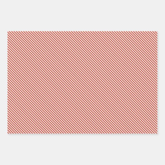 Fun Red Green Yellow Abstract Pine Tree Patroon Inpakpapier Vel (Voorkant 2)