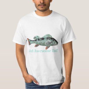 Fun Reel Geweldige Pa Vist Perch T-shirt