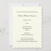 FUN RELIGIOUS SAINT DOMINIC SURPRISE PARTITY EVENE KAART (Achterkant)