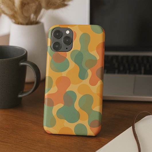 Fun Retro Classic Amorphous Shapes Art Pattern Case-Mate iPhone Case