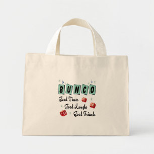 Fun Retro Good Times Bunco Mini Tote Bag