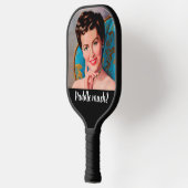 Fun Retro Houseechtgenote Snarky Quote Pickleball Pickleball Paddle (Links)