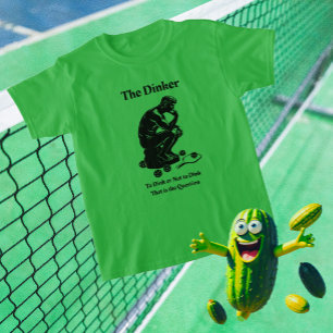 Fun Retro Le T-shirt Dinker Pickleball