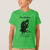 Fun Retro Le T-shirt Dinker Pickleball (Devant)