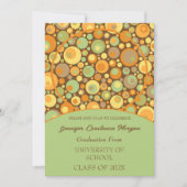 Fun Retro Photo Graduation Invitation (Devant)