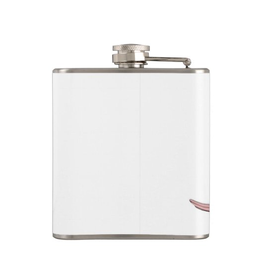 Fun Retro Skiers houdt van de piste Hip fles Heupfles (Achterkant)