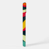 Fun Retro Swirl iPhone 15 Plus Coque. (Côté droit)