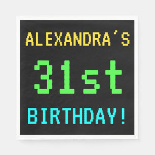 Fun /Retro Video Game 31st Birthday Servet