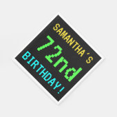 Fun /Retro Video Game Kijk 72e verjaardag Servetten (Hoek)