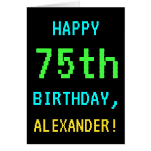 Fun /Retro Video Game Kijk 75th Birthday