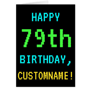 Fun /Retro Video Game Kijk 79th Birthday