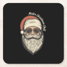 Fun Retro Vintage Sunglasses Santa Holiday