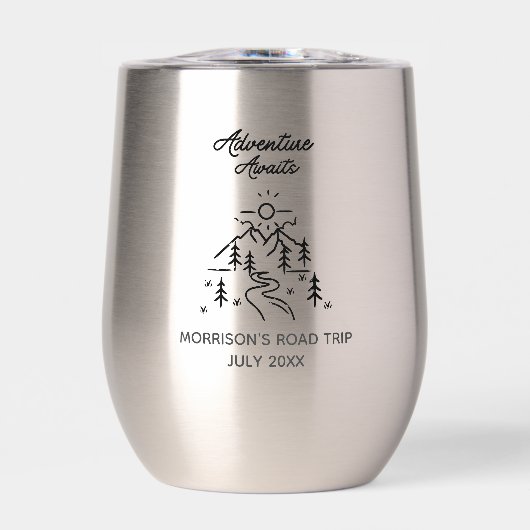 Fun Road Trip Camping Voyage Aventure Attend Perso (Avant)