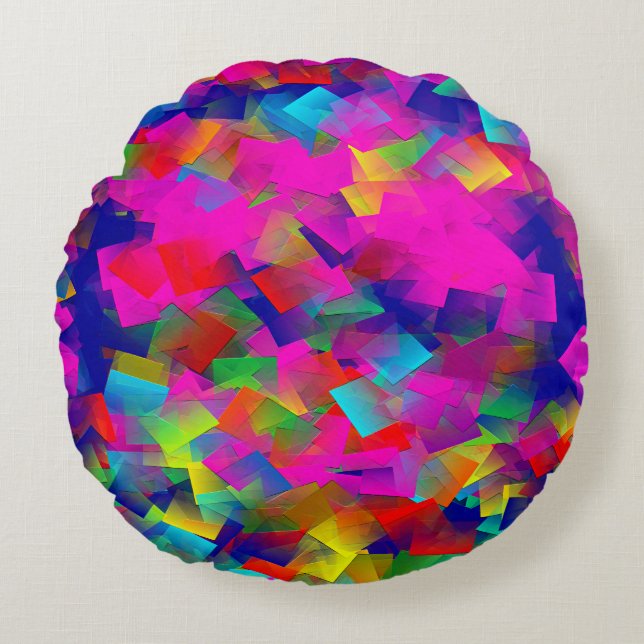 Fun..... Rond Kussen (Voorkant)