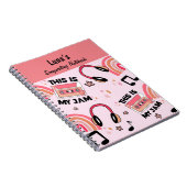 Fun Rose Girls Songwriting Carnet (Côté Droit)