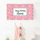 Fun roze 1990-videokaart Throwback Spandoek (Insitu)