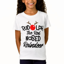 Fun Rudolph the Red Nosed Reindeer Xmas Graphic