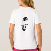 Fun Run Event Cause Charity Promotion T-Shirt (Dos)
