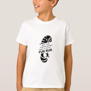 Fun Run Event Want Charity Promotion T-Shirt