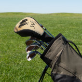 Fun Rustic Comedy en Tradragetheater Monogram Golfheadcover (Insitu)