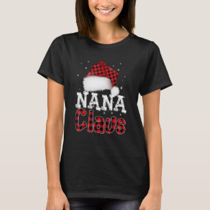 Fun Santa Hat-kerstkostuumfamilie komt overeen met T-shirt