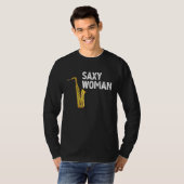 Fun saxophone for players t-shirt (Voorkant volledig)
