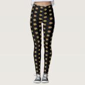Fun School Bus Driver Party Leggings Motif (Devant)