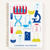 Fun Science Chemistry Laboratory Custom Blue