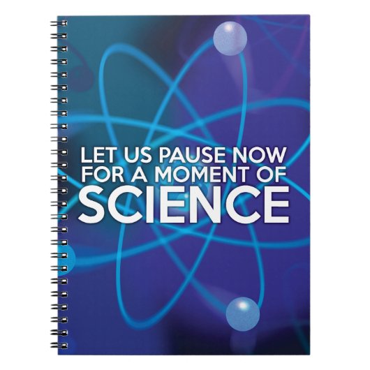 Fun Science Quote Notitieboek (Voorkant)