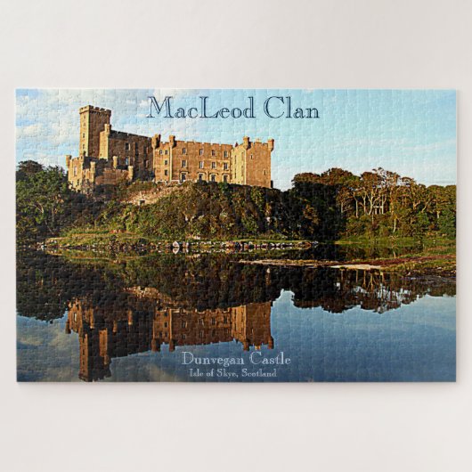 Fun Scottish MacLeod Clan's Dunvegan Castle Puzzle Legpuzzel (Horizontaal)