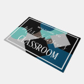 Fun Shapes Teacher's Classroom Welkom Deurmat (Schuin)