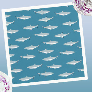 Fun Shark Onderwater Thema Servet