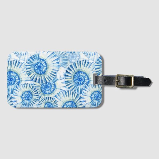 Fun Shell Pattern Bagagelabel (Voorkant (horizontaal))