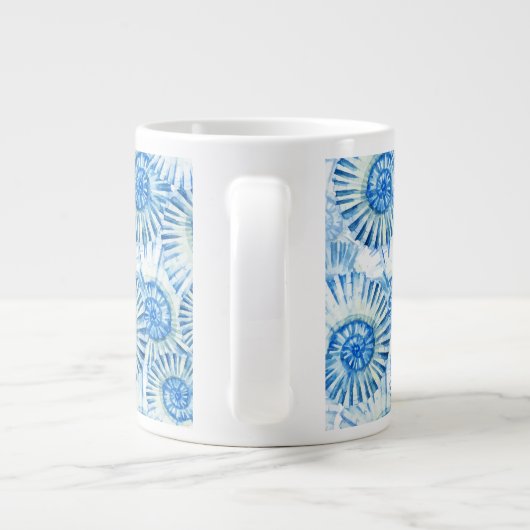 Fun Shell Pattern Extra Grote Beker (Achterkant)