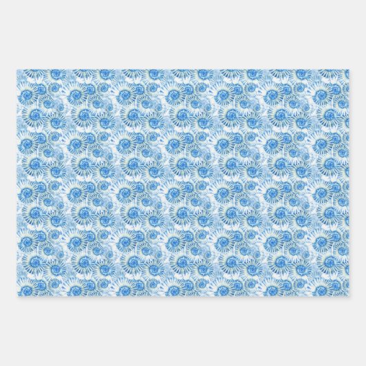 Fun Shell Pattern Inpakpapier Vel (Voorkant 2)